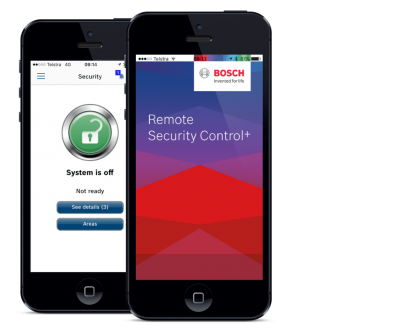 Bosch RSC Plus App for Bosch 3000 Home Alarm