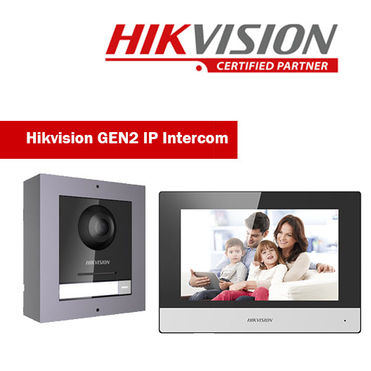 Hikvision Gen2 IP Intercom installed